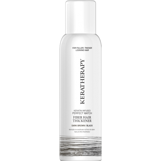 תרסיס סיבי שיער - חום כהה-שחור