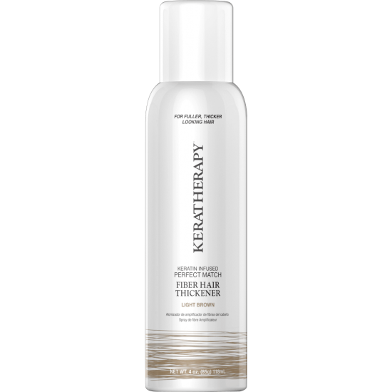 תרסיס סיבי שיער - חום בהיר